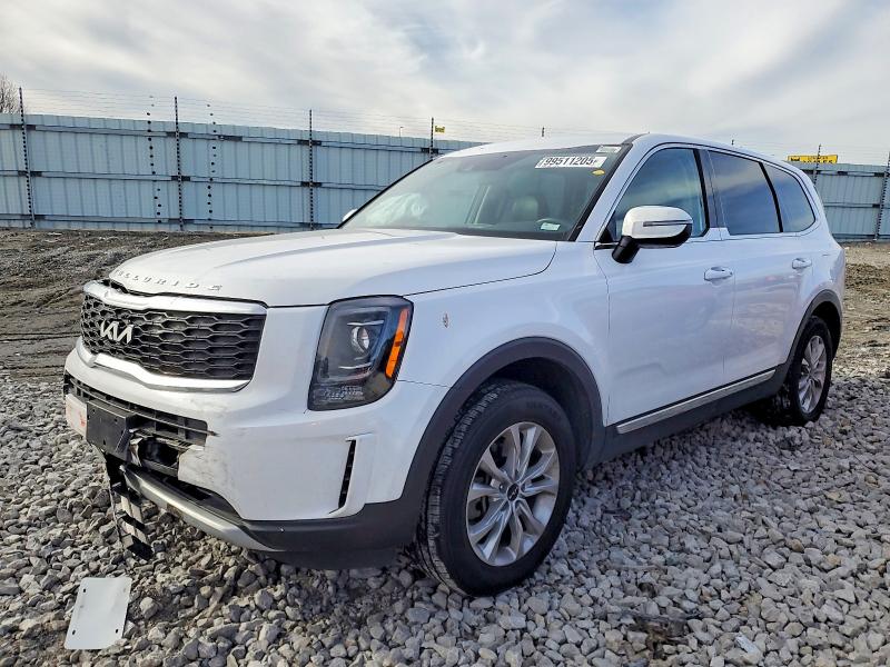2022 KIA TELLURIDE — VIN 5XYP2DHC5NG312363