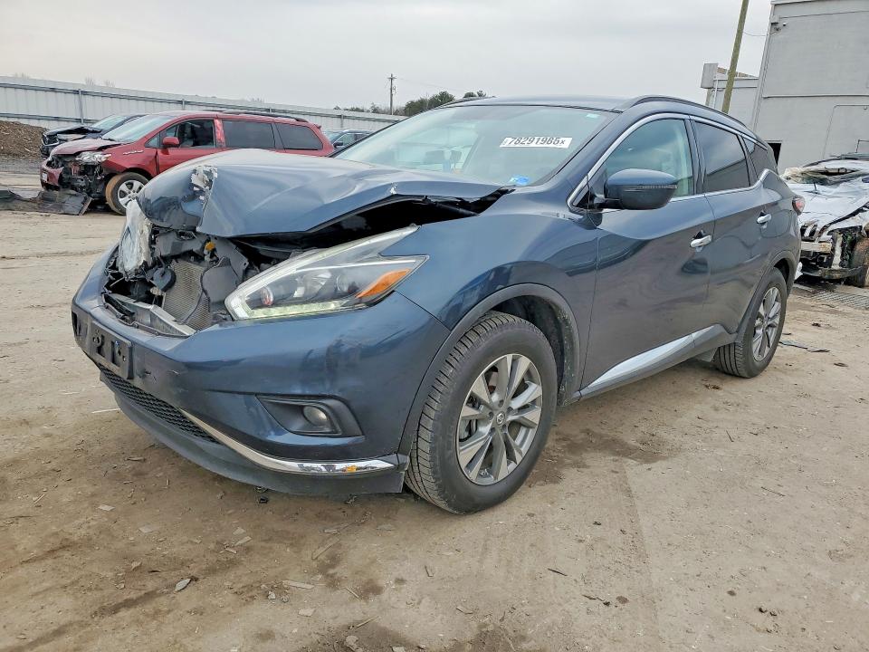 2018 NISSAN MURANO — VIN 5N1AZ2MHXJN160442