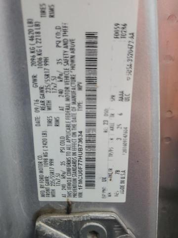 1FMCU0F77HUB73634