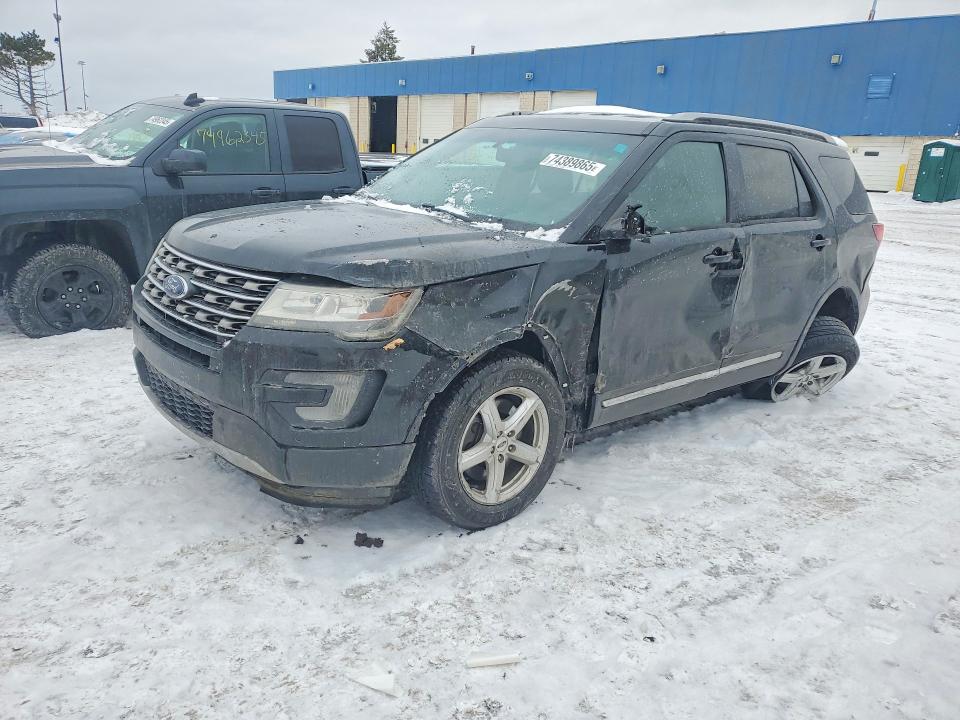 2016 FORD EXPLORER X — VIN 1FM5K8D86GGB51226