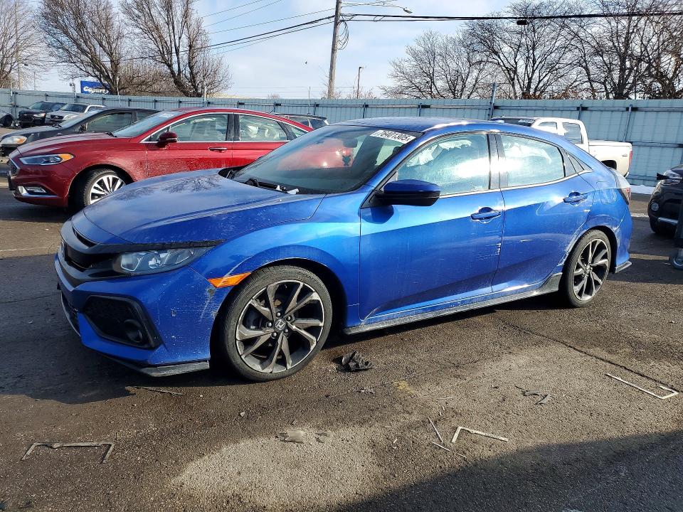 2019 HONDA CIVIC — VIN SHHFK7H49KU216744