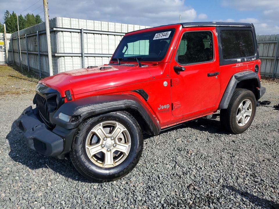 2020 JEEP WRANGLER — VIN 1C4GJXAG5LW162207