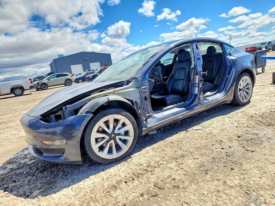 2022 TESLA MODEL 3 — VIN 5YJ3E1EB9NF144797