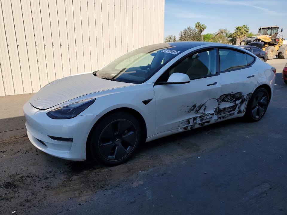 2022 TESLA MODEL 3 — VIN 5YJ3E1EBXNF209964