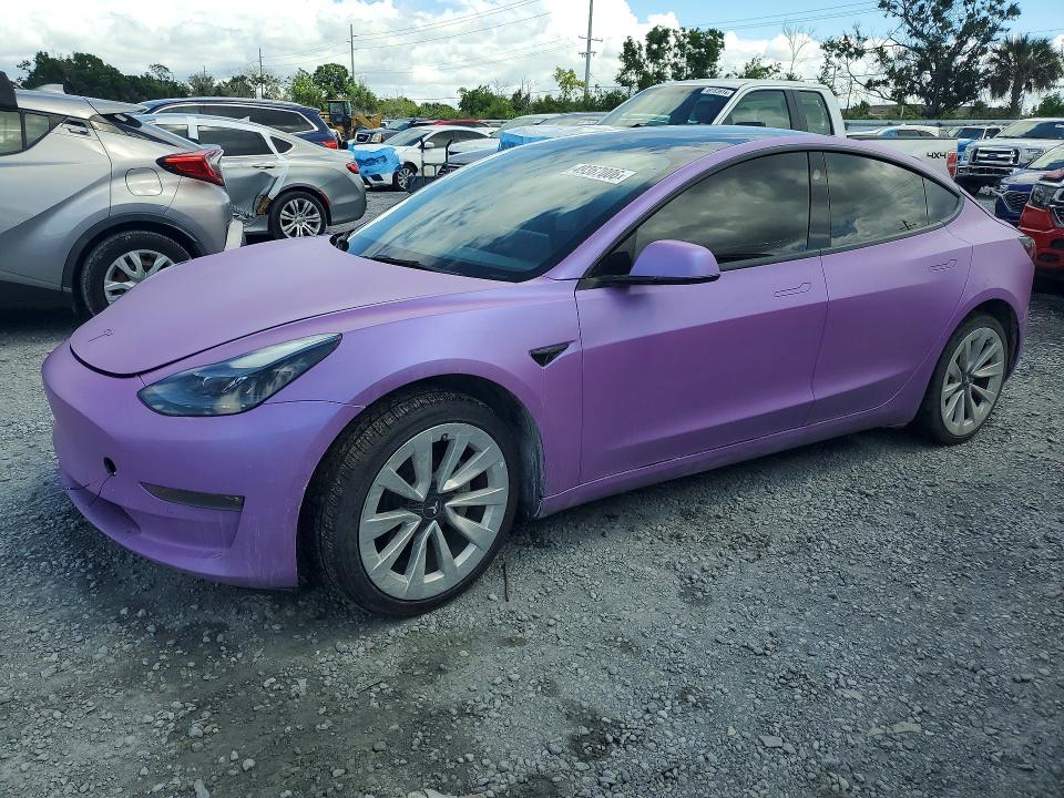 2022 TESLA MODEL 3 — VIN 5YJ3E1EB2NF186079