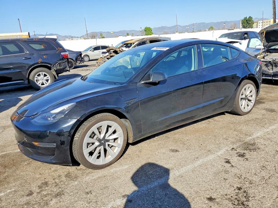 2021 TESLA MODEL 3 — VIN 5YJ3E1EB2MF901862