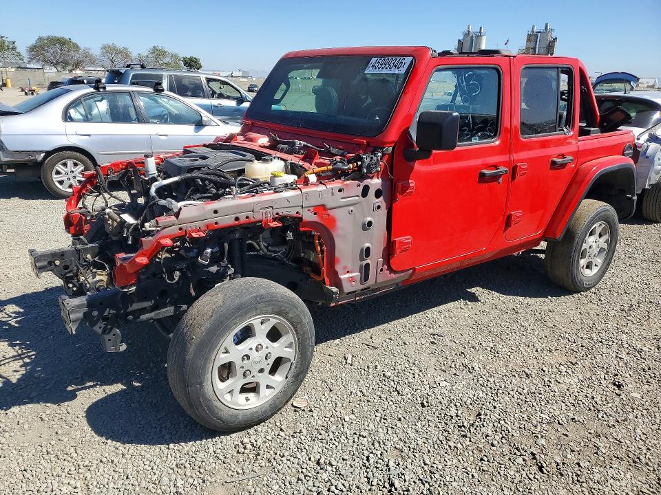 2021 JEEP WRANGLER UNLIMITED — VIN 1C4JJXR63MW734670