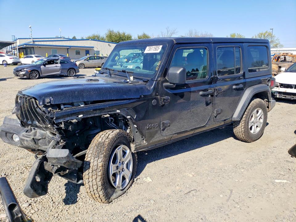 2022 JEEP WRANGLER UNLIMITED — VIN 1C4HJXDG5NW195422