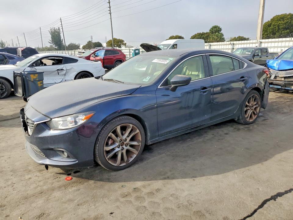 2015 MAZDA 6 — VIN JM1GJ1W67F1176057