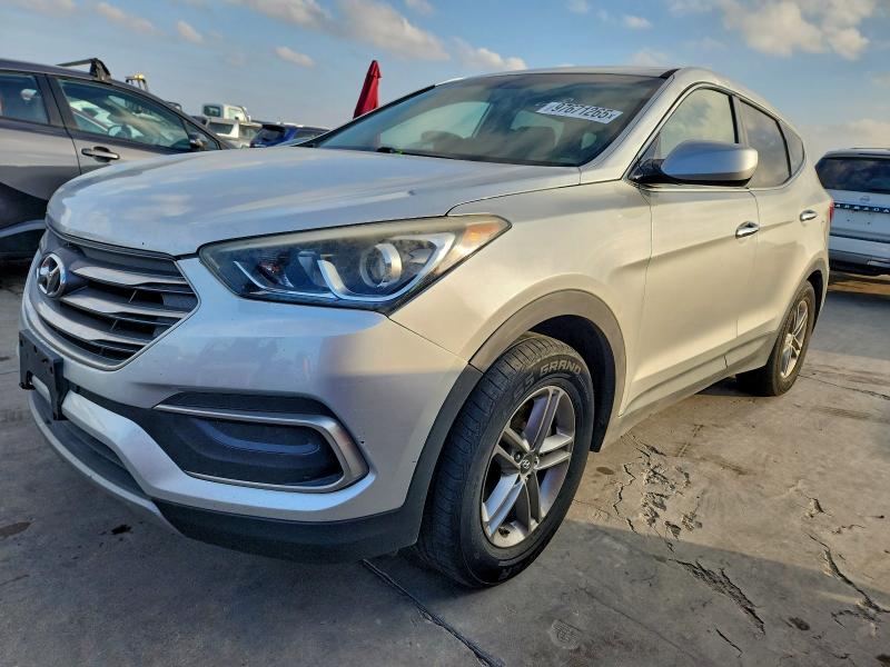 2018 HYUNDAI SANTA FE S — VIN 5XYZTDLB6JG525465