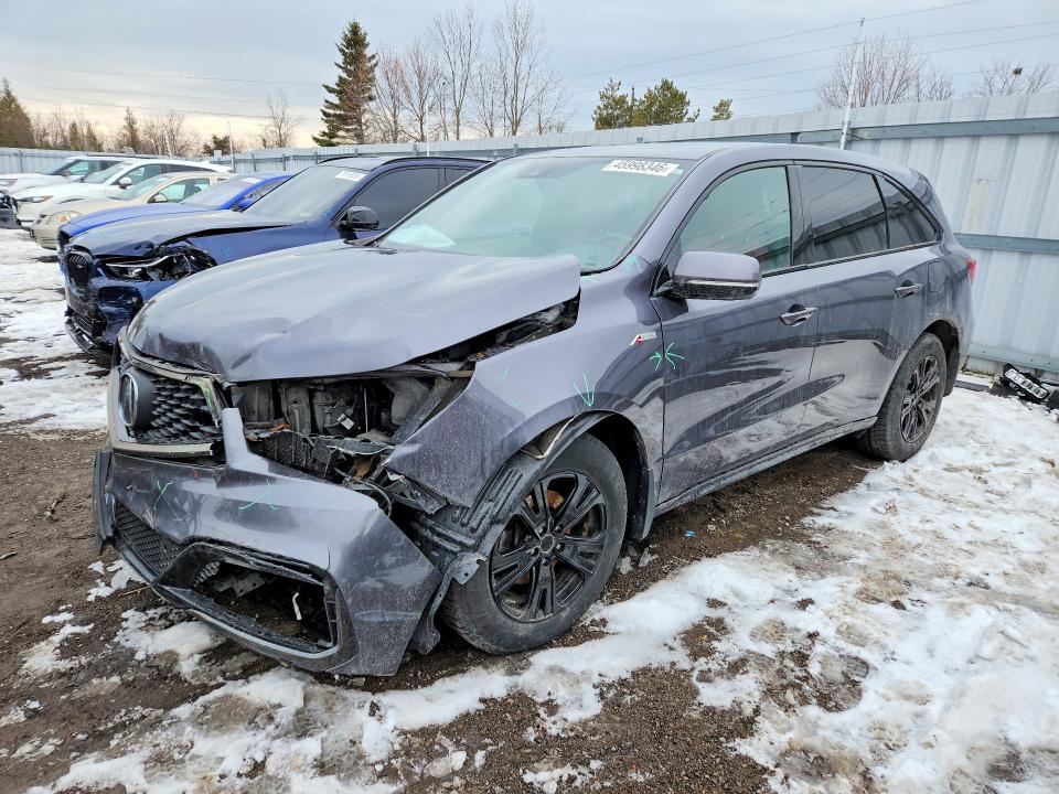 2019 ACURA MDX — VIN 5J8YD4H09KL802343