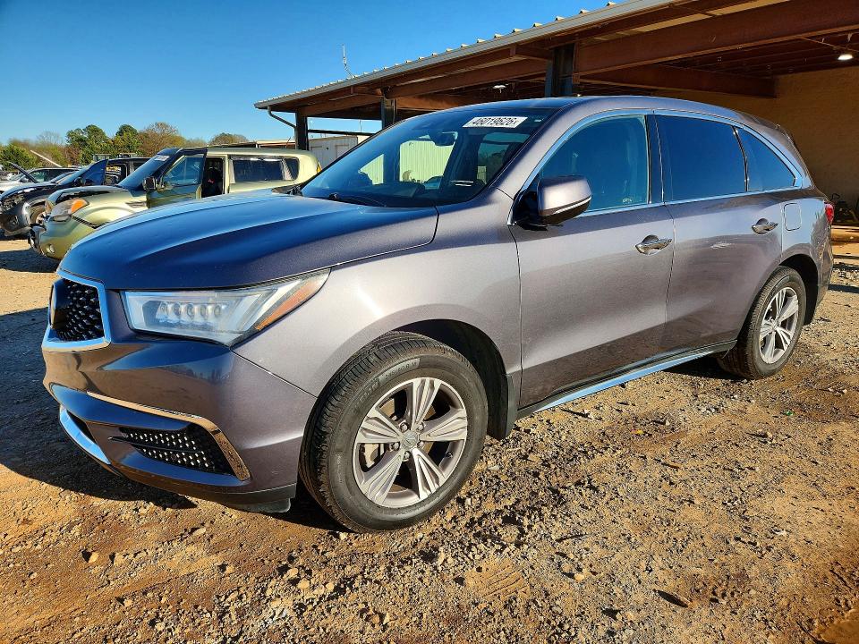 2019 ACURA MDX — VIN 5J8YD3H31KL006996