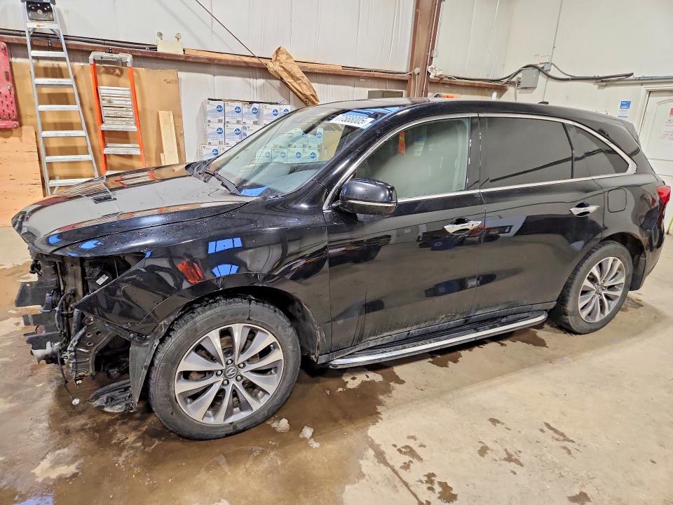 2016 ACURA MDX — VIN 5FRYD4H48GB507812