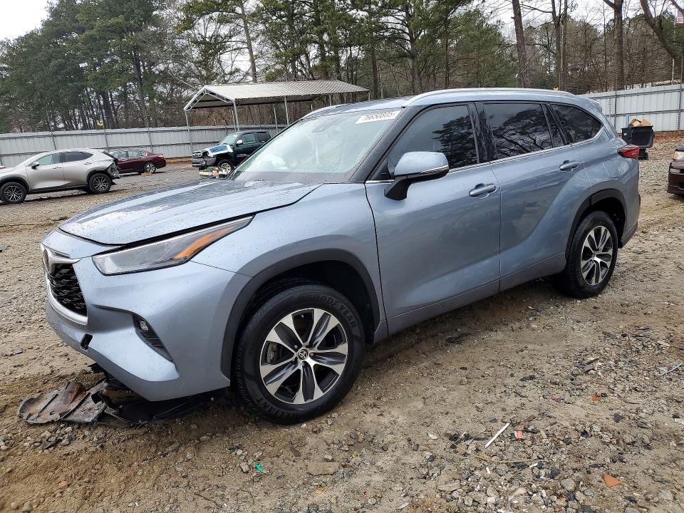 2022 TOYOTA HIGHLANDER — VIN 5TDHZRAH7NS115250