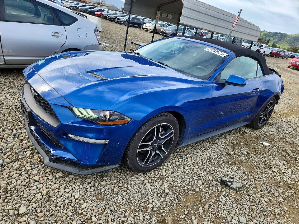 2018 FORD MUSTANG — VIN 1FATP8UH7J5142850