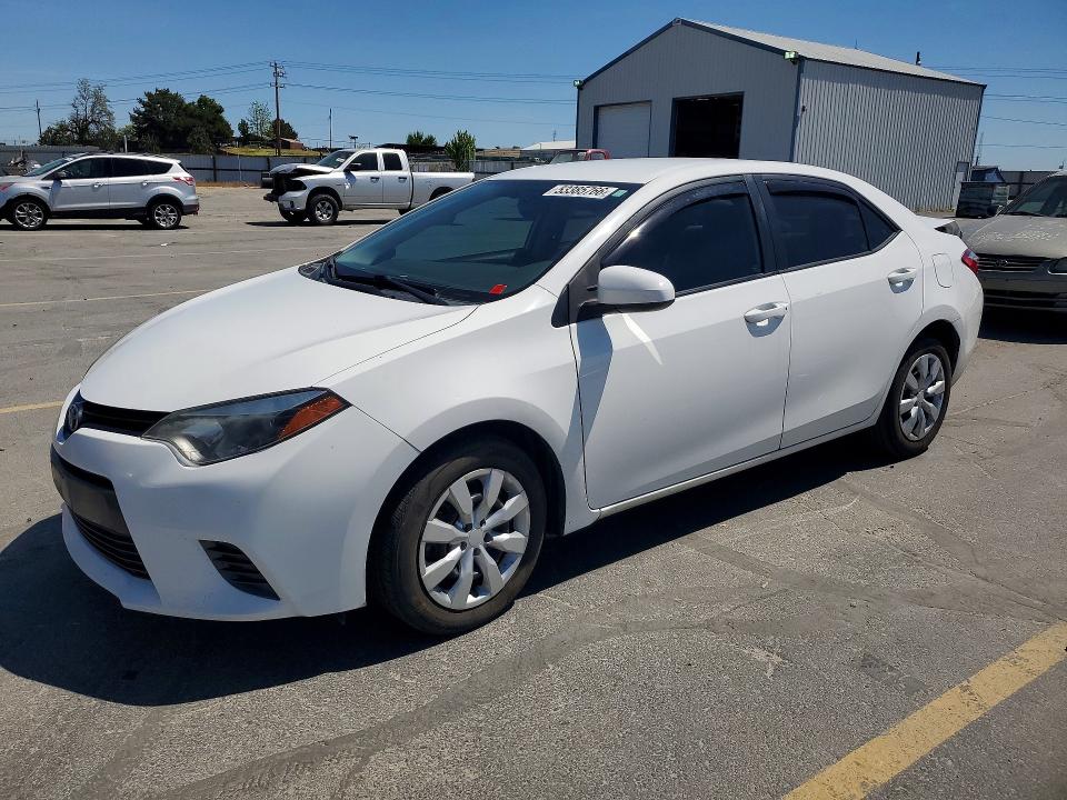 2016 TOYOTA COROLLA — VIN 2T1BURHE3GC633853