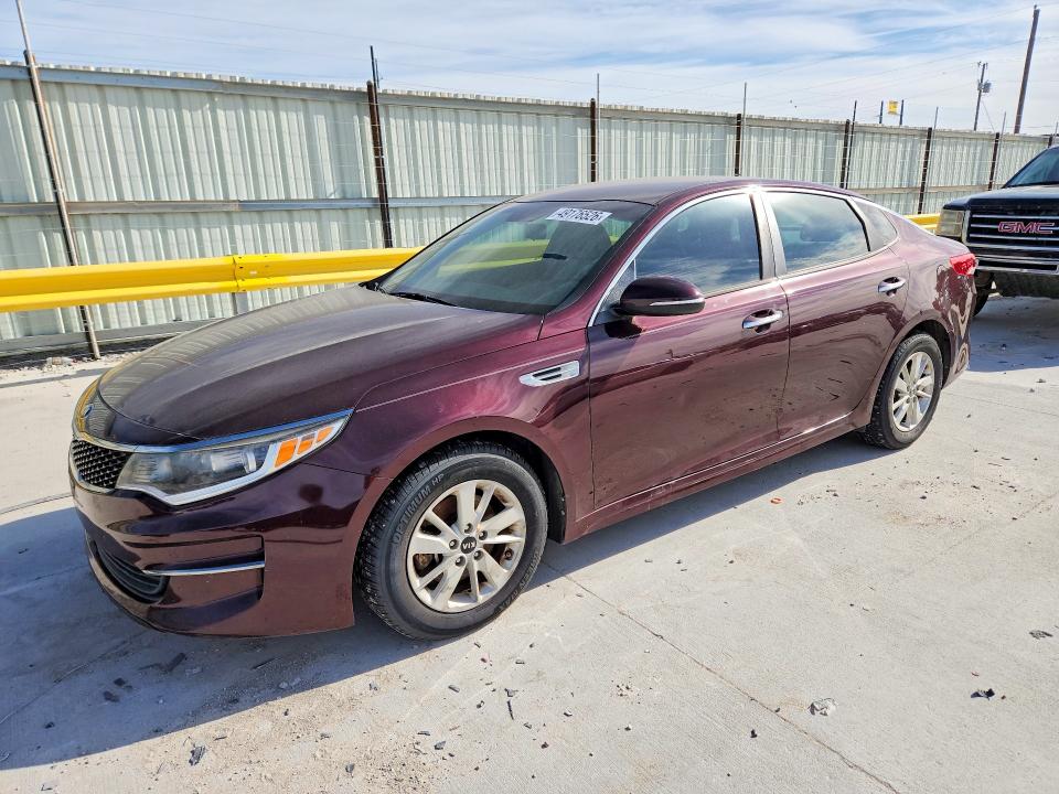 2016 KIA OPTIMA — VIN 5XXGT4L30GG106170