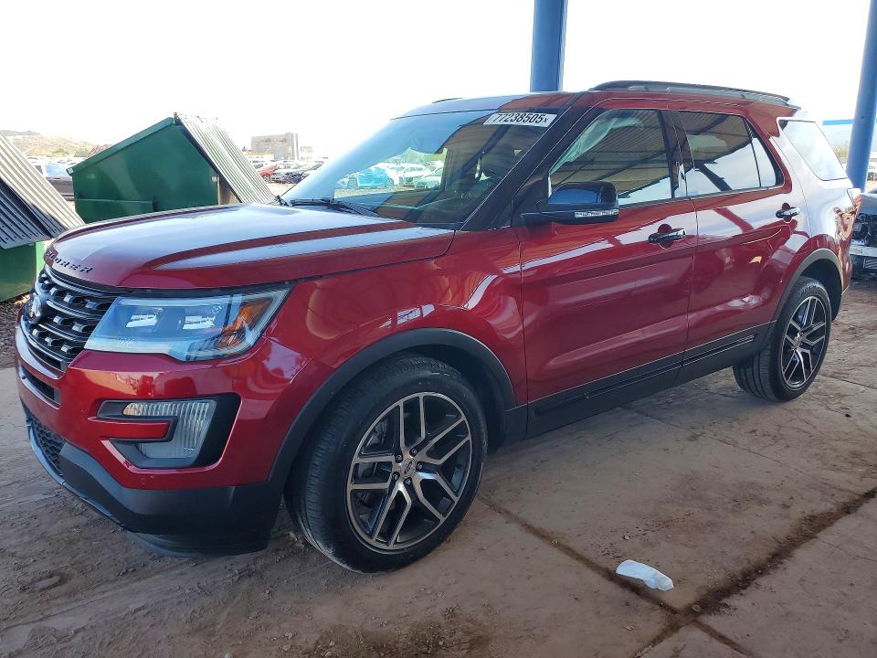 2016 FORD EXPLORER — VIN 1FM5K8GT4GGB34490