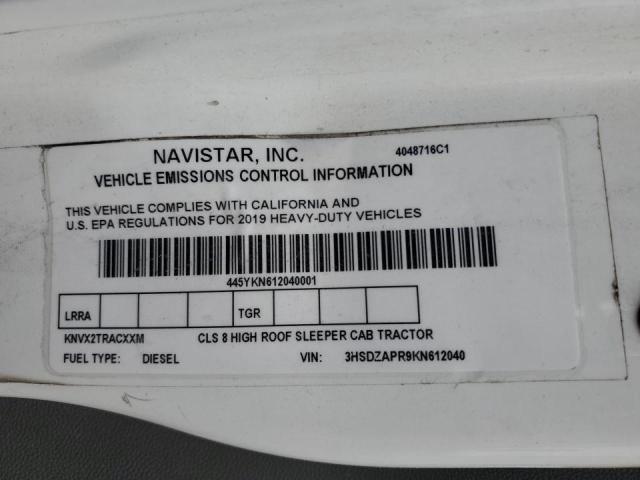 3HSDZAPR9KN612040
