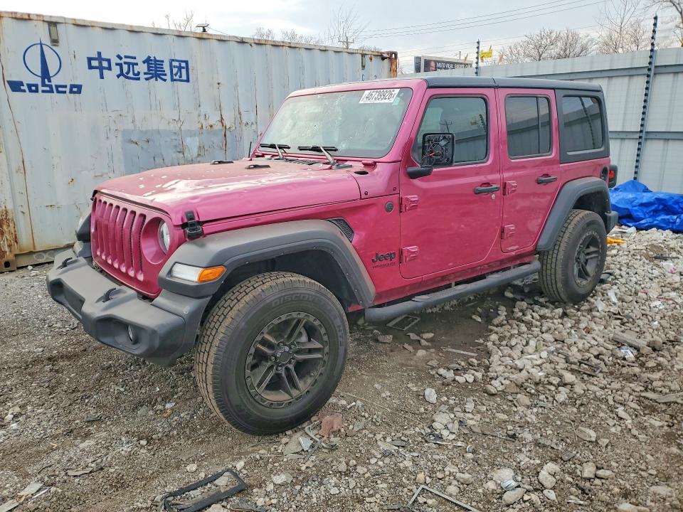 2022 JEEP WRANGLER UNLIMITED — VIN 1C4HJXDGXNW133563