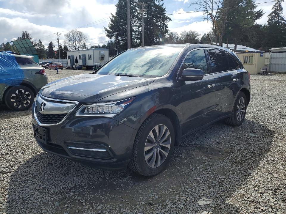 2015 ACURA MDX — VIN 5FRYD4H66FB013156