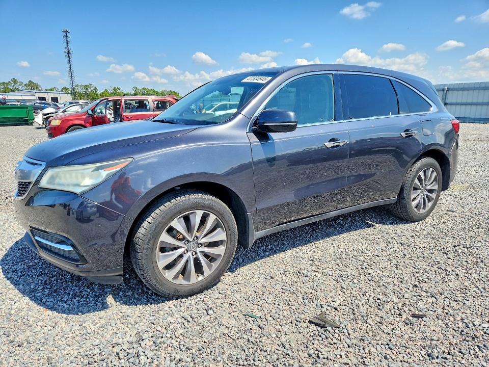 2015 ACURA MDX — VIN 5FRYD3H61FB014080