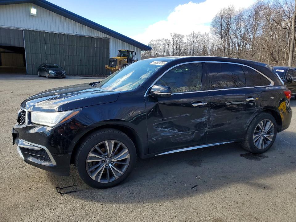 2017 ACURA MDX — VIN 5FRYD4H56HB003074