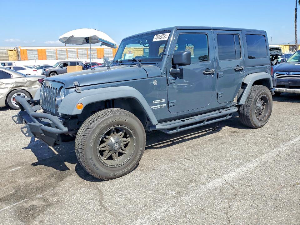 2017 JEEP WRANGLER UNLIMITED — VIN 1C4BJWDG1HL580921