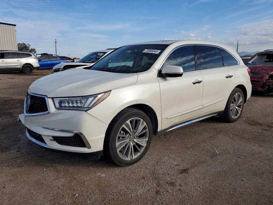 2017 ACURA MDX — VIN 5FRYD3H54HB008719
