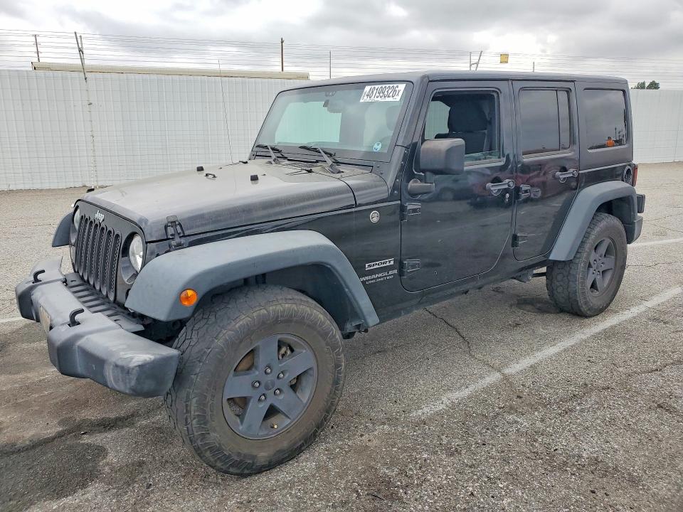 2017 JEEP WRANGLER UNLIMITED — VIN 1C4BJWDG9HL595599