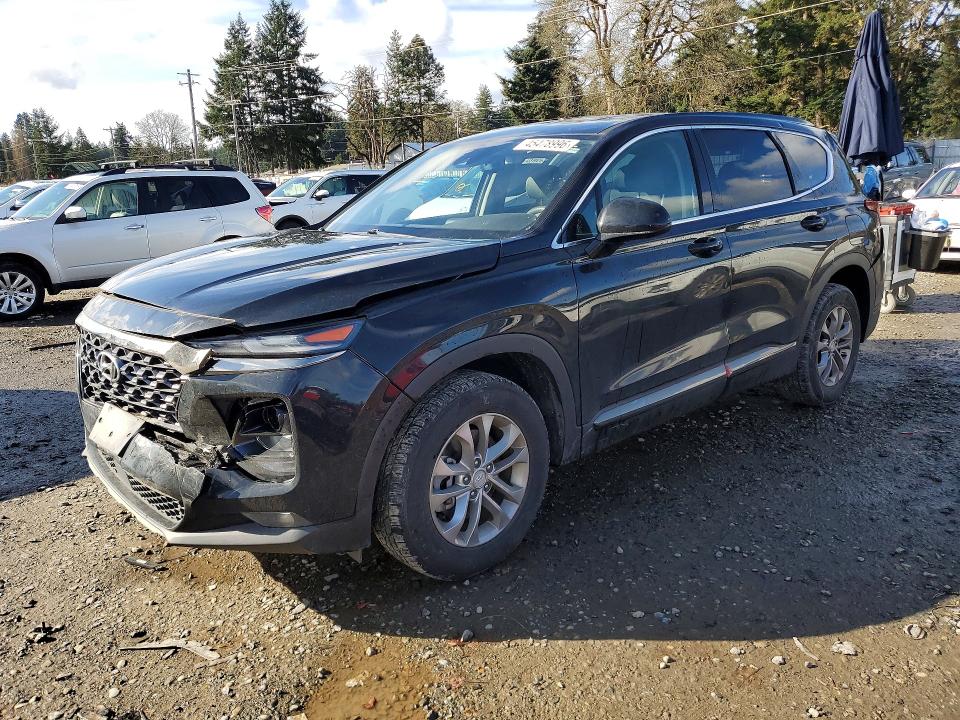 2019 HYUNDAI SANTA FE — VIN 5NMS3CAD7KH000891