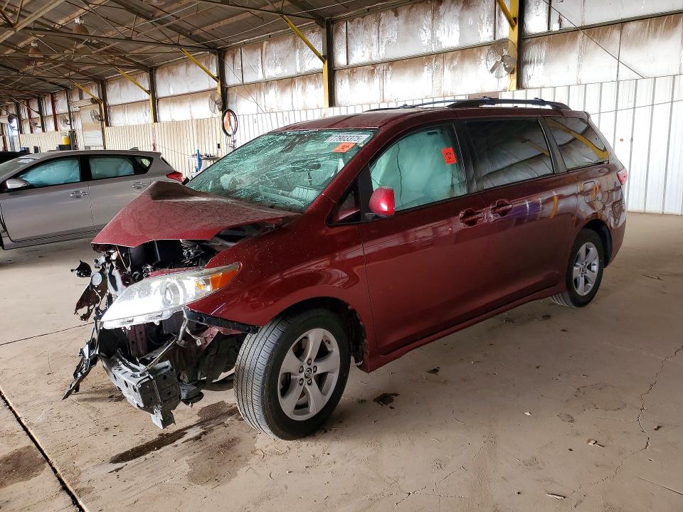 2019 TOYOTA SIENNA — VIN 5TDKZ3DCXKS989266
