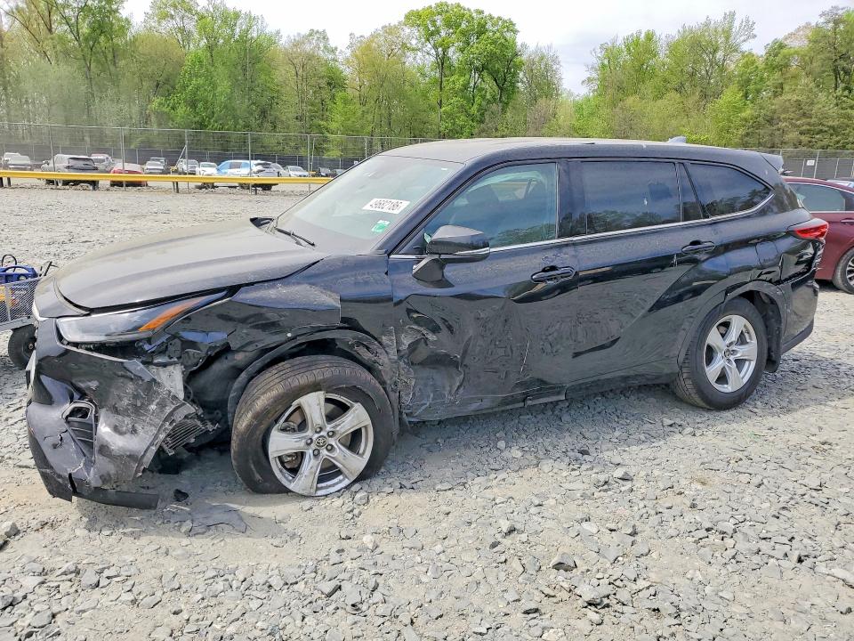 2022 TOYOTA HIGHLANDER — VIN 5TDBZRBH7NS569194