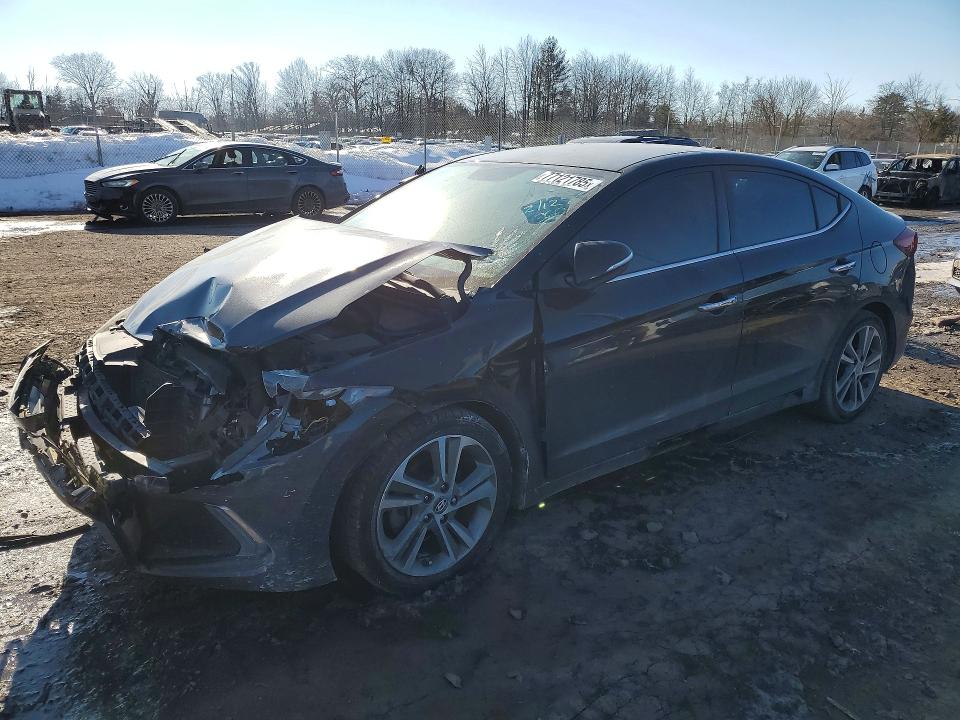 2017 HYUNDAI ELANTRA — VIN 5NPD84LF4HH055244