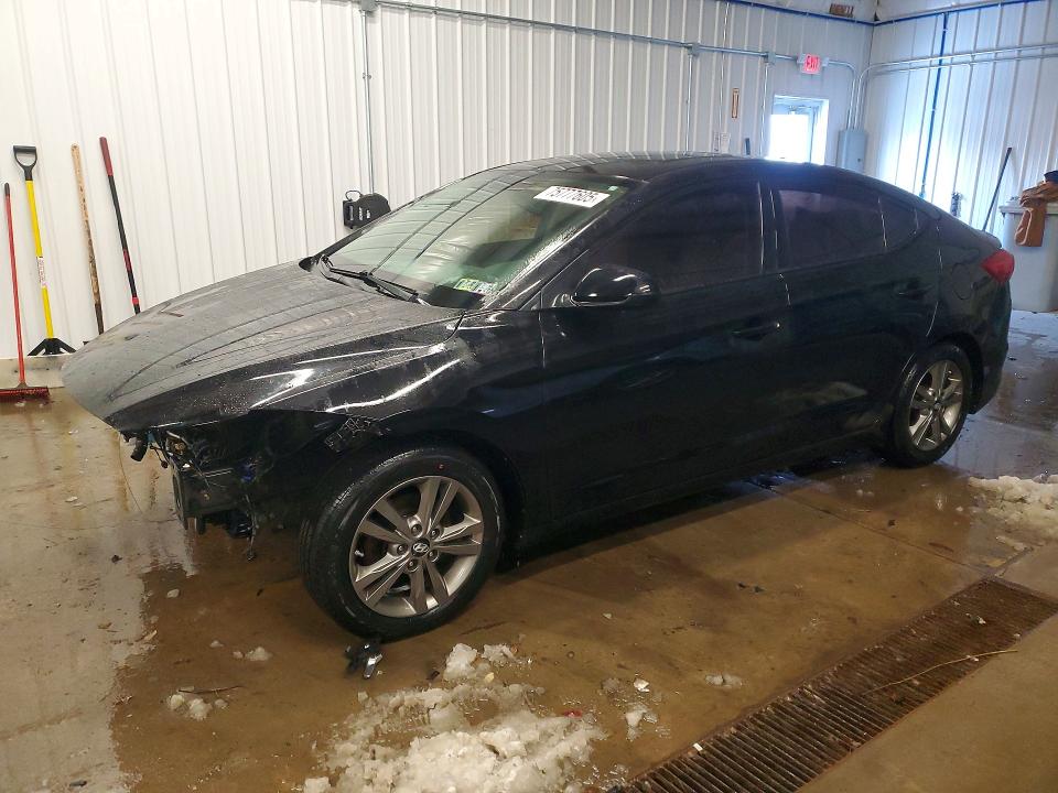 2018 HYUNDAI ELANTRA — VIN 5NPD84LF8JH244663