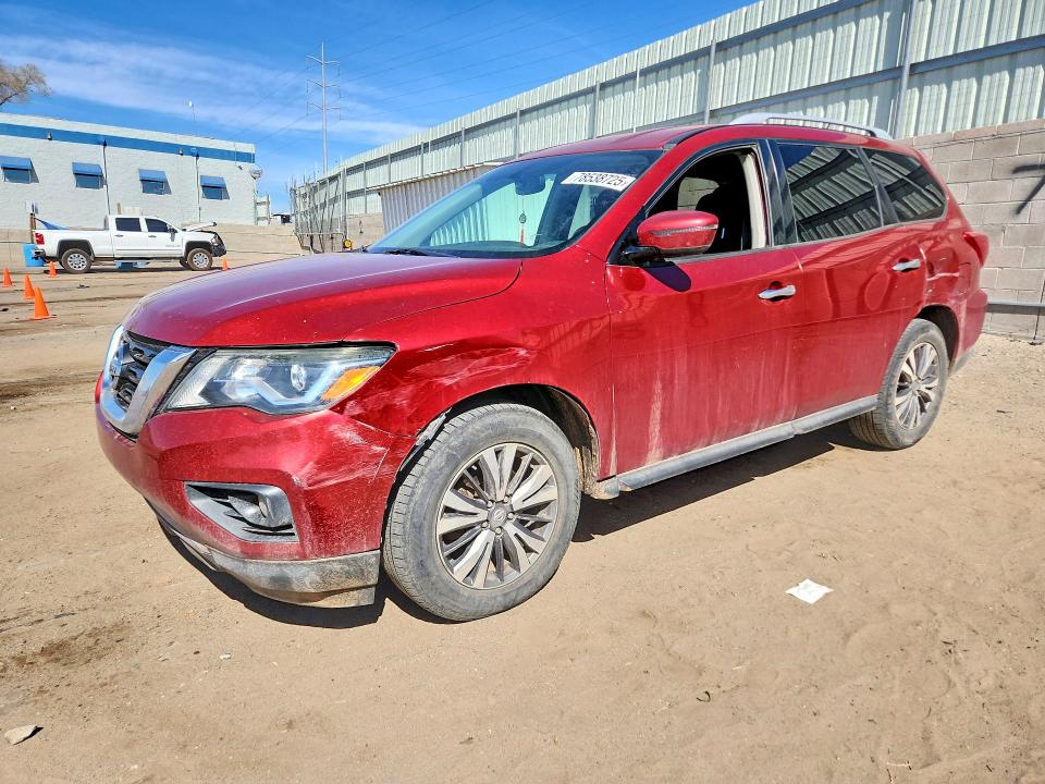 2017 NISSAN PATHFINDER — VIN 5N1DR2MM9HC636597