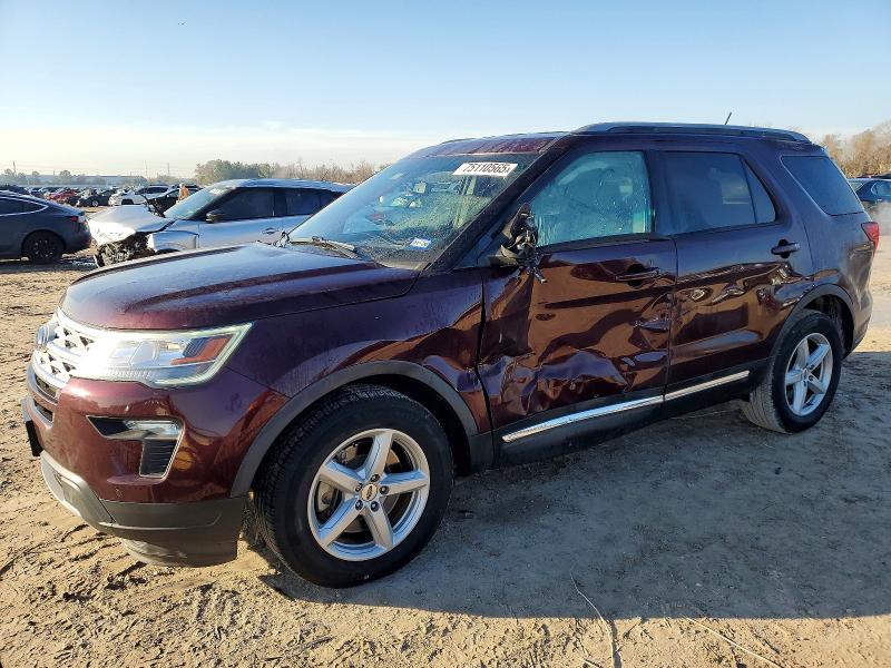 2018 FORD EXPLORER X — VIN 1FM5K7D83JGC40754