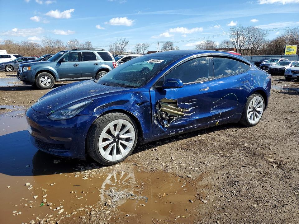 2021 TESLA MODEL 3 — VIN 5YJ3E1EB1MF859751