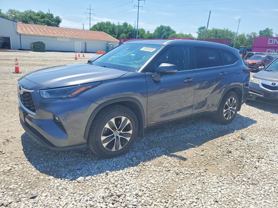 2024 TOYOTA HIGHLANDER HYBRID — VIN 5TDKBRCH6RS141416