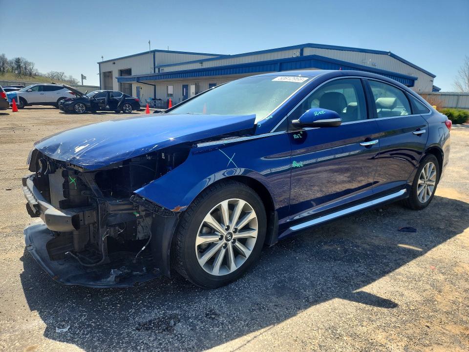 2017 HYUNDAI SONATA — VIN 5NPE34AF9HH527542