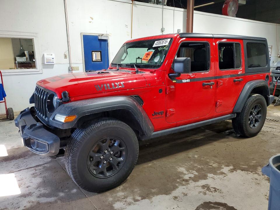 2022 JEEP WRANGLER UNLIMITED — VIN 1C4HJXDN9NW110970