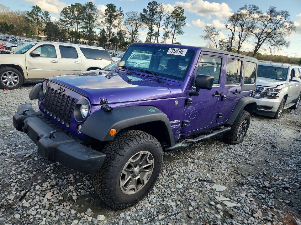 2017 JEEP WRANGLER UNLIMITED — VIN 1C4BJWDG4HL604290