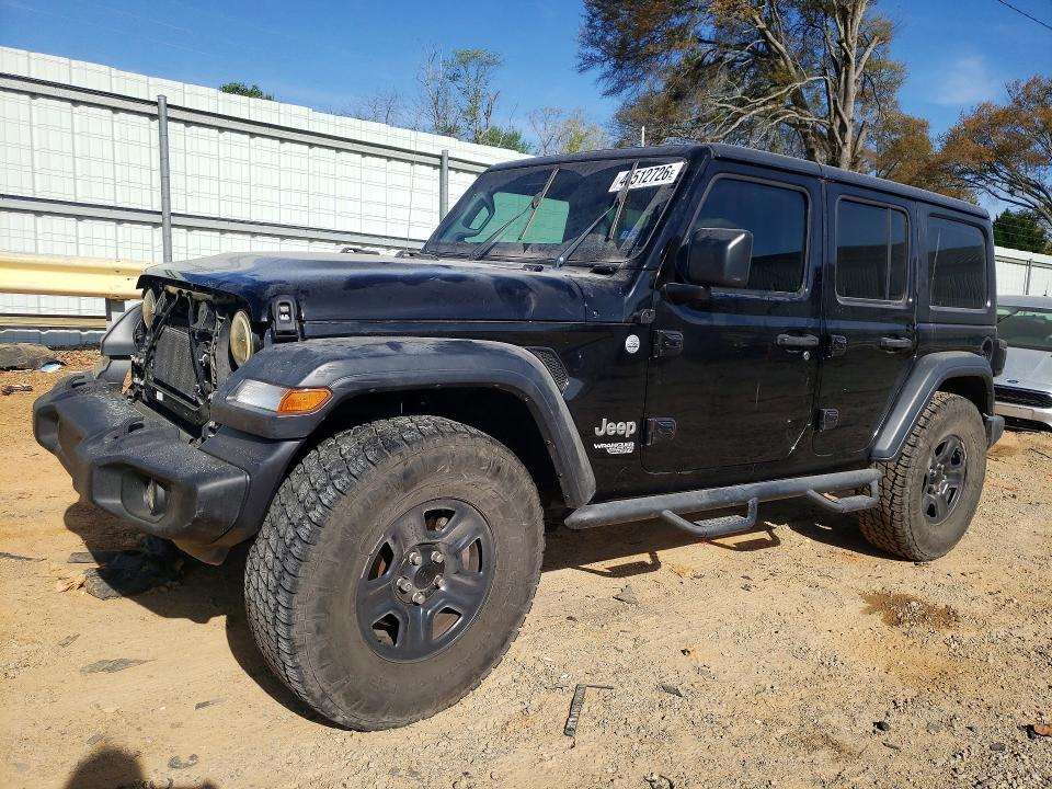 2018 JEEP WRANGLER UNLIMITED S — VIN 1C4HJXDN9JW200193