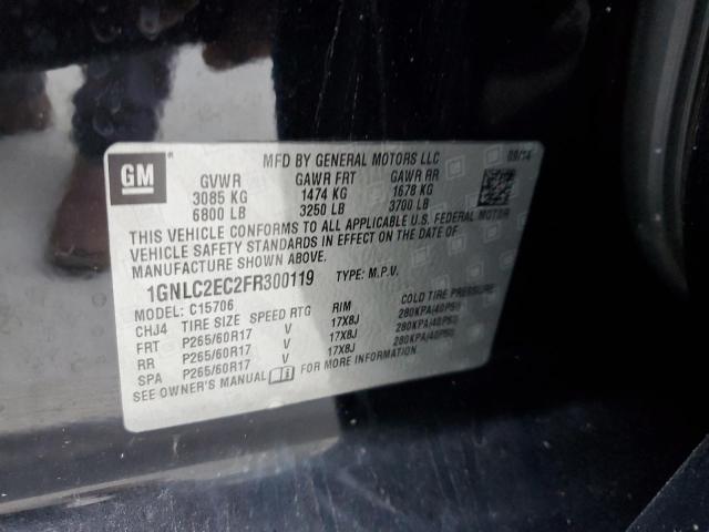 1GNLC2EC2FR300119