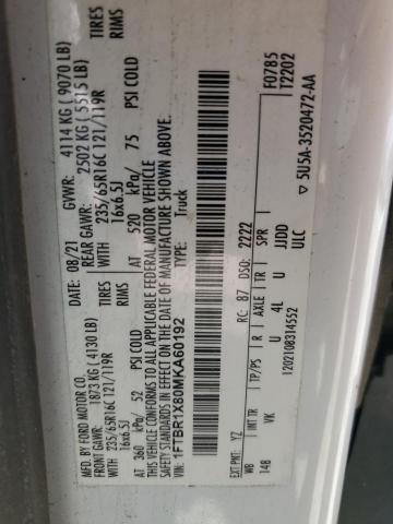 1FTBR1X80MKA60192