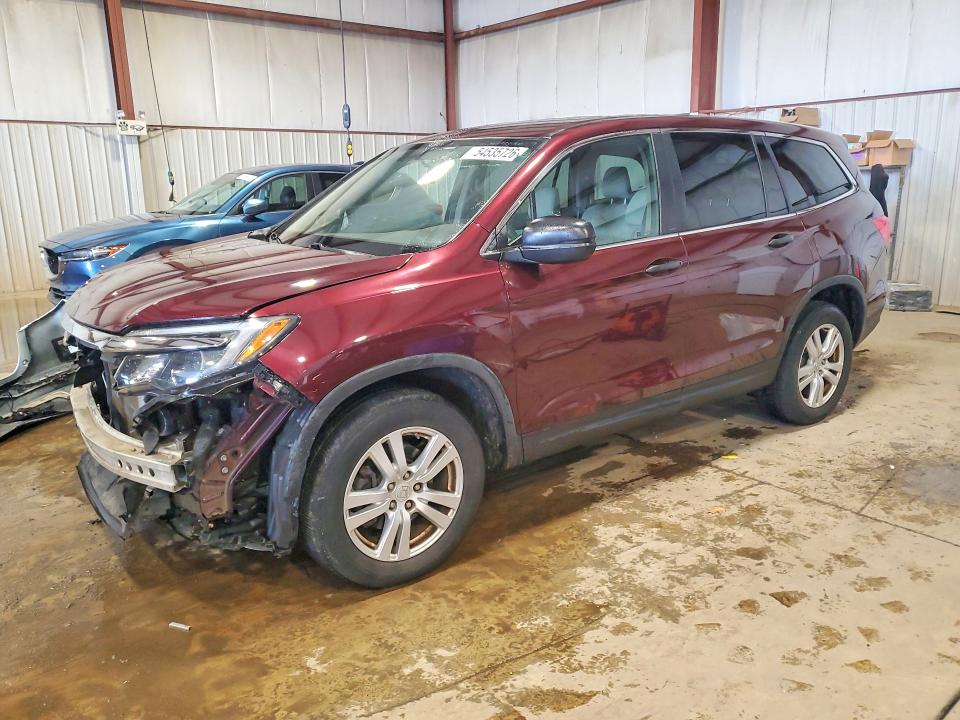 2016 HONDA PILOT — VIN 5FNYF6H19GB124846