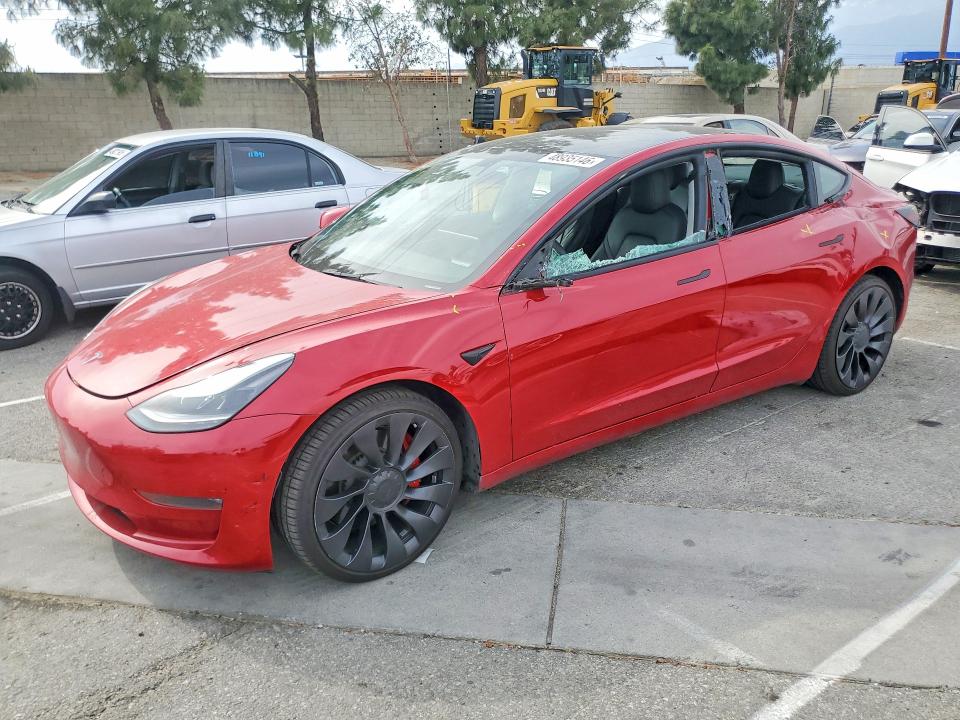 2022 TESLA MODEL 3 — VIN 5YJ3E1EC3NF137434