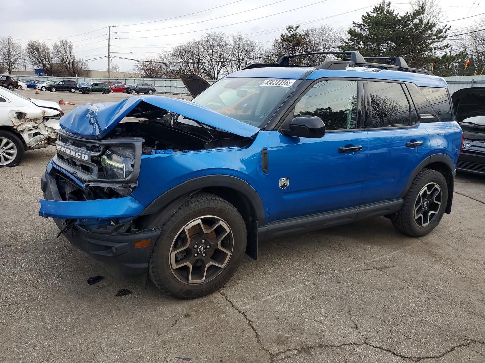2022 FORD BRONCO SPORT — VIN 3FMCR9B68NRD23563