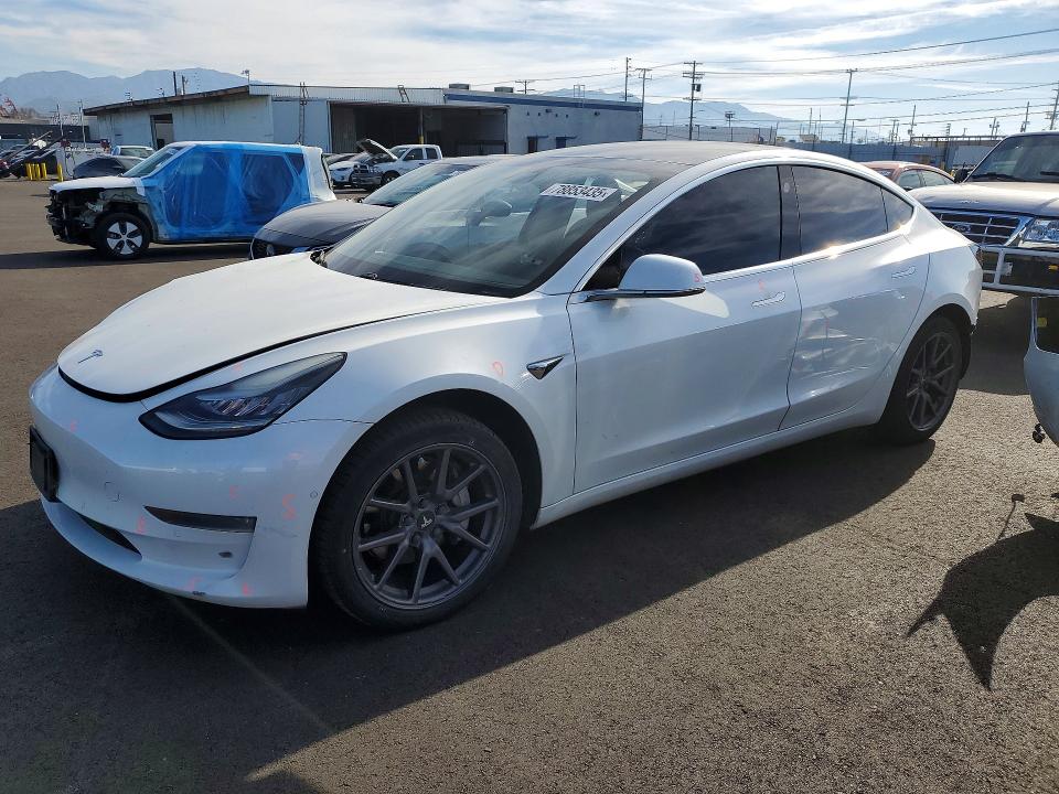 2019 TESLA MODEL 3 — VIN 5YJ3E1EA3KF347283