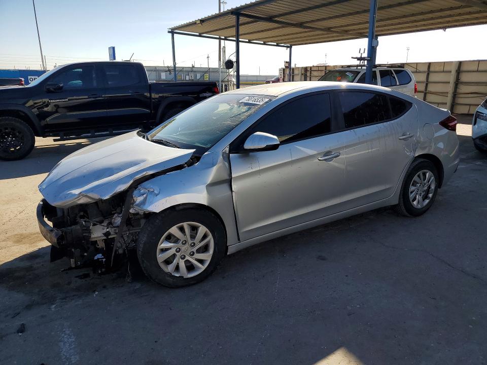 2019 HYUNDAI ELANTRA — VIN 5NPD74LF6KH447474